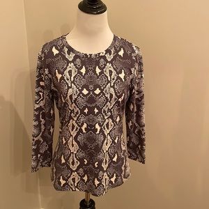 J. McLaughlin signature crew tee